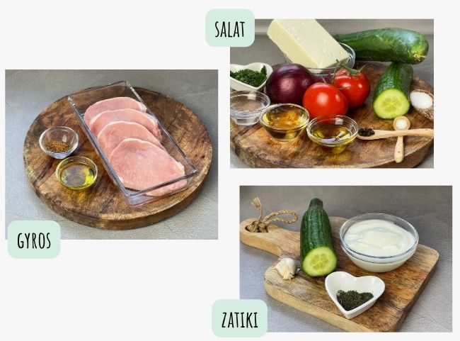 Gyros-Salat Rezept