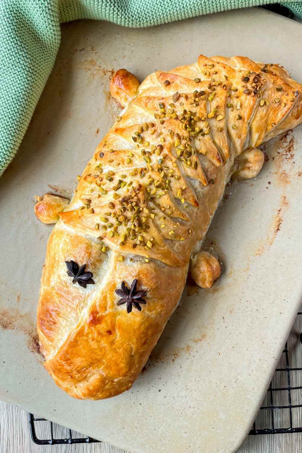 Hackbraten-Krokodil Hackbraten-Krokodil