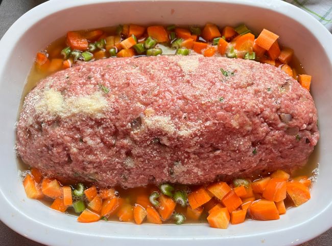 Hackbraten mit Soße Hackbraten mit Soße