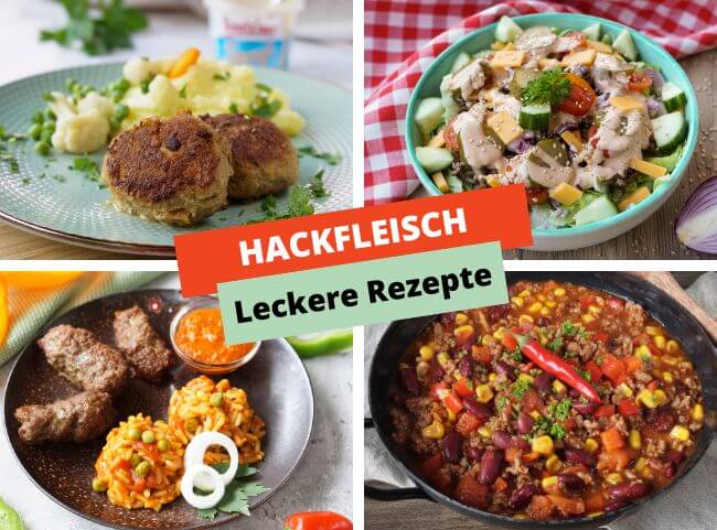 Hackfleischrezepte