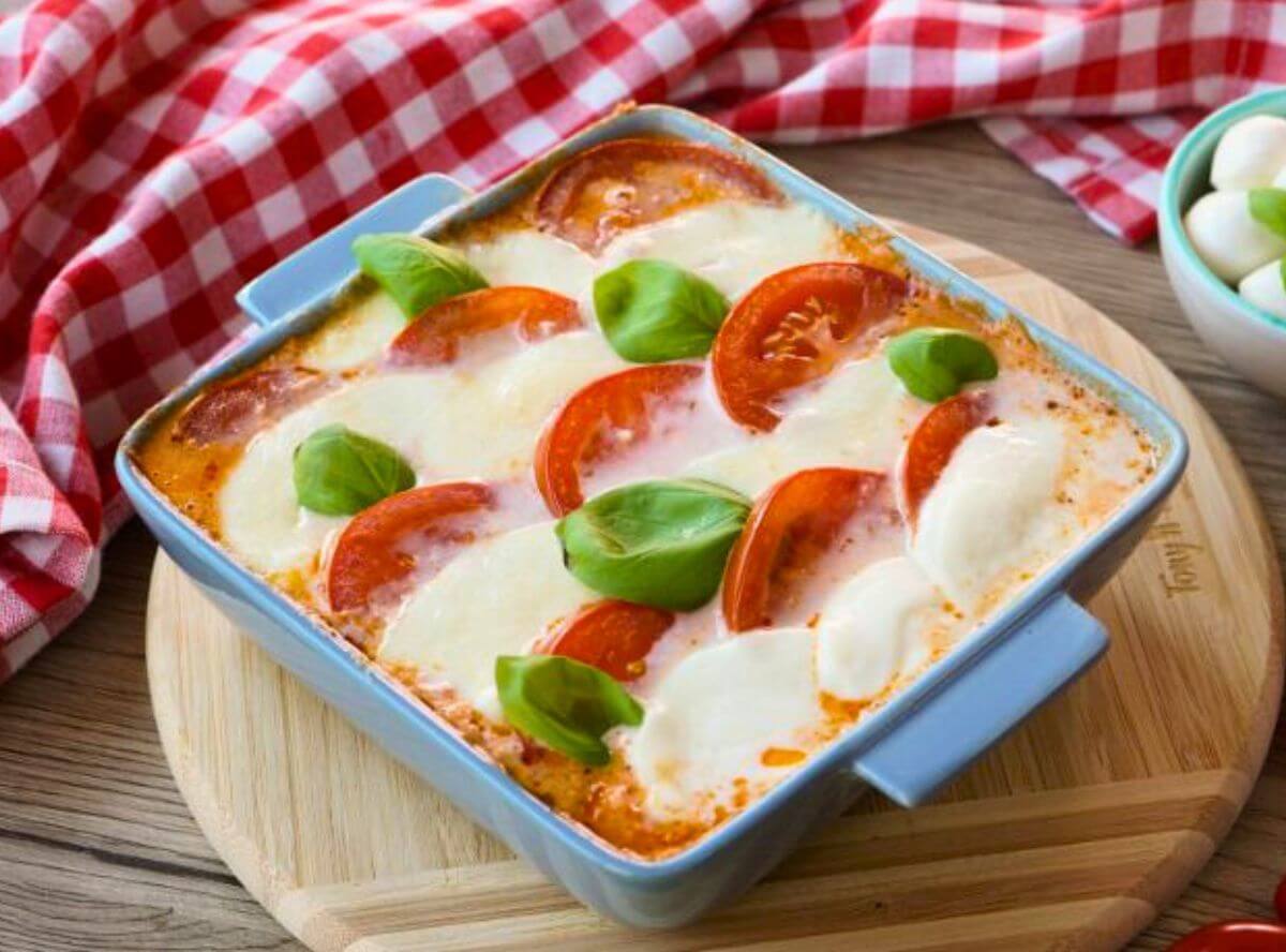 Hähnchenbrust Tomate Mozzarella