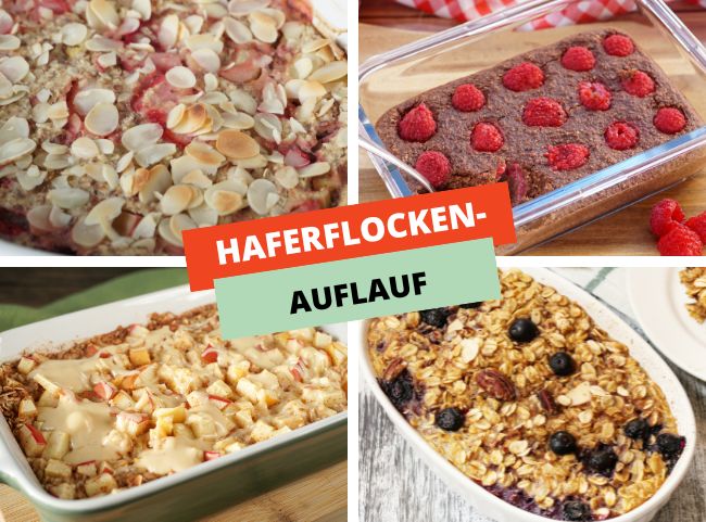 Haferflocken-Auflauf