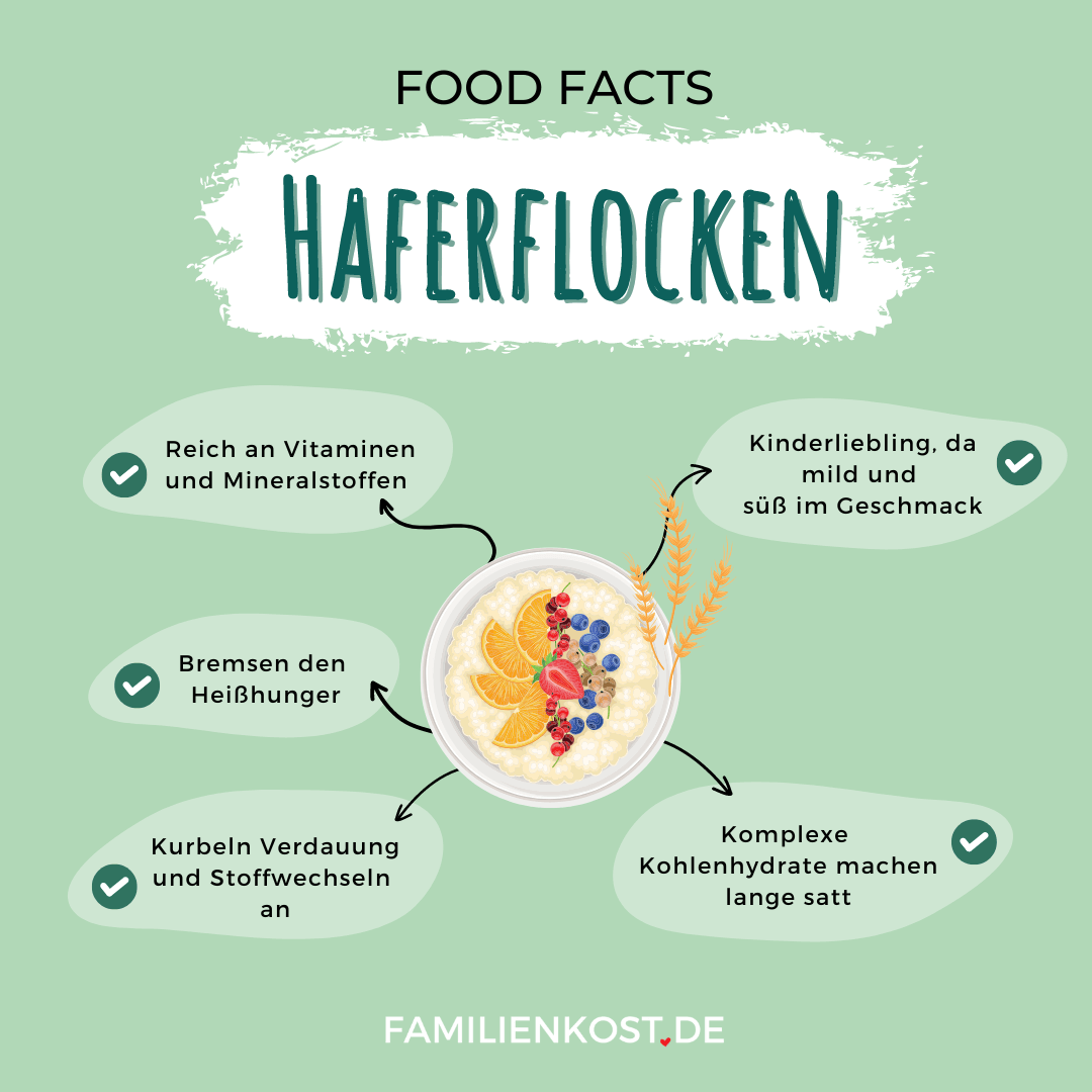 Haferflocken sind gesund