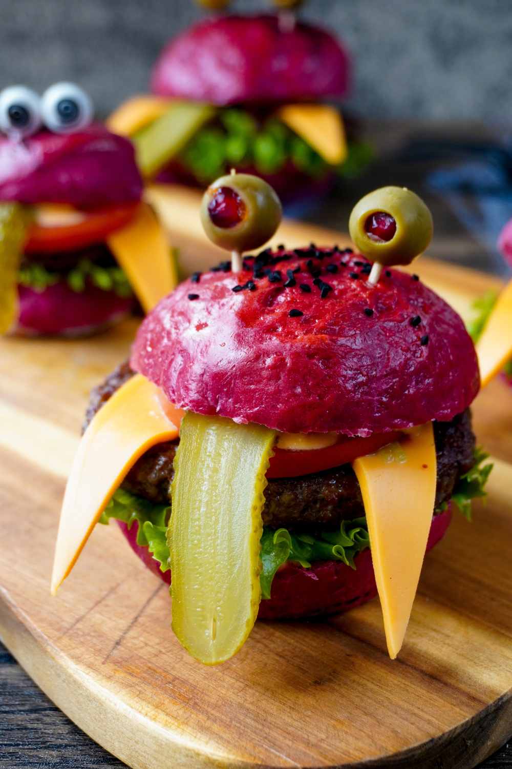 Halloween Monster Burger