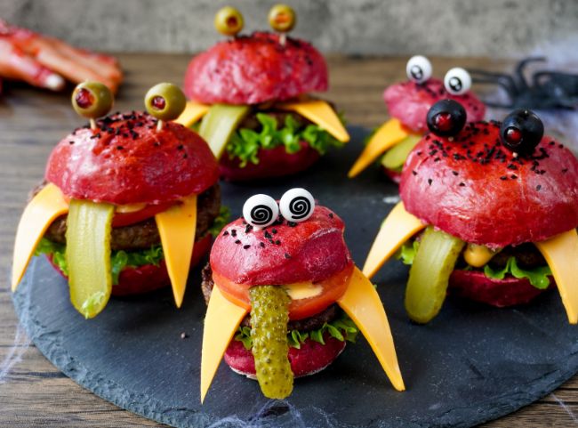 Halloween Monster Burger