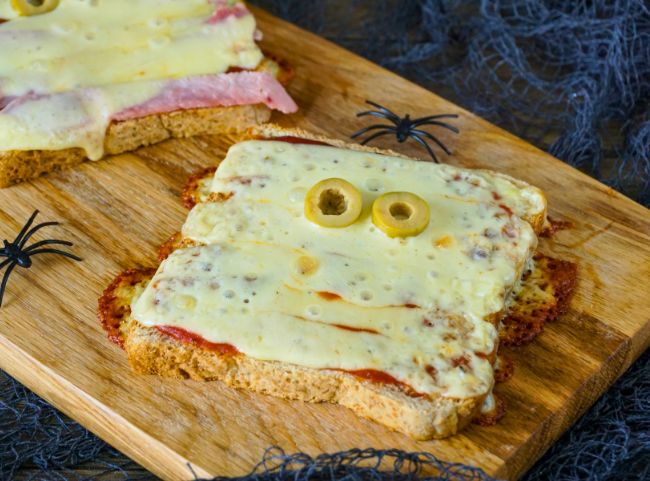 Halloween Toast Rezept