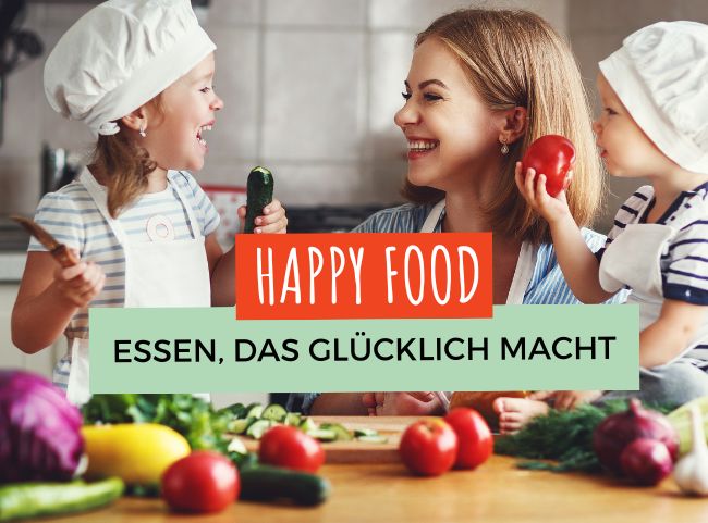 Happy Food: Lebensmittel, die glücklich machen