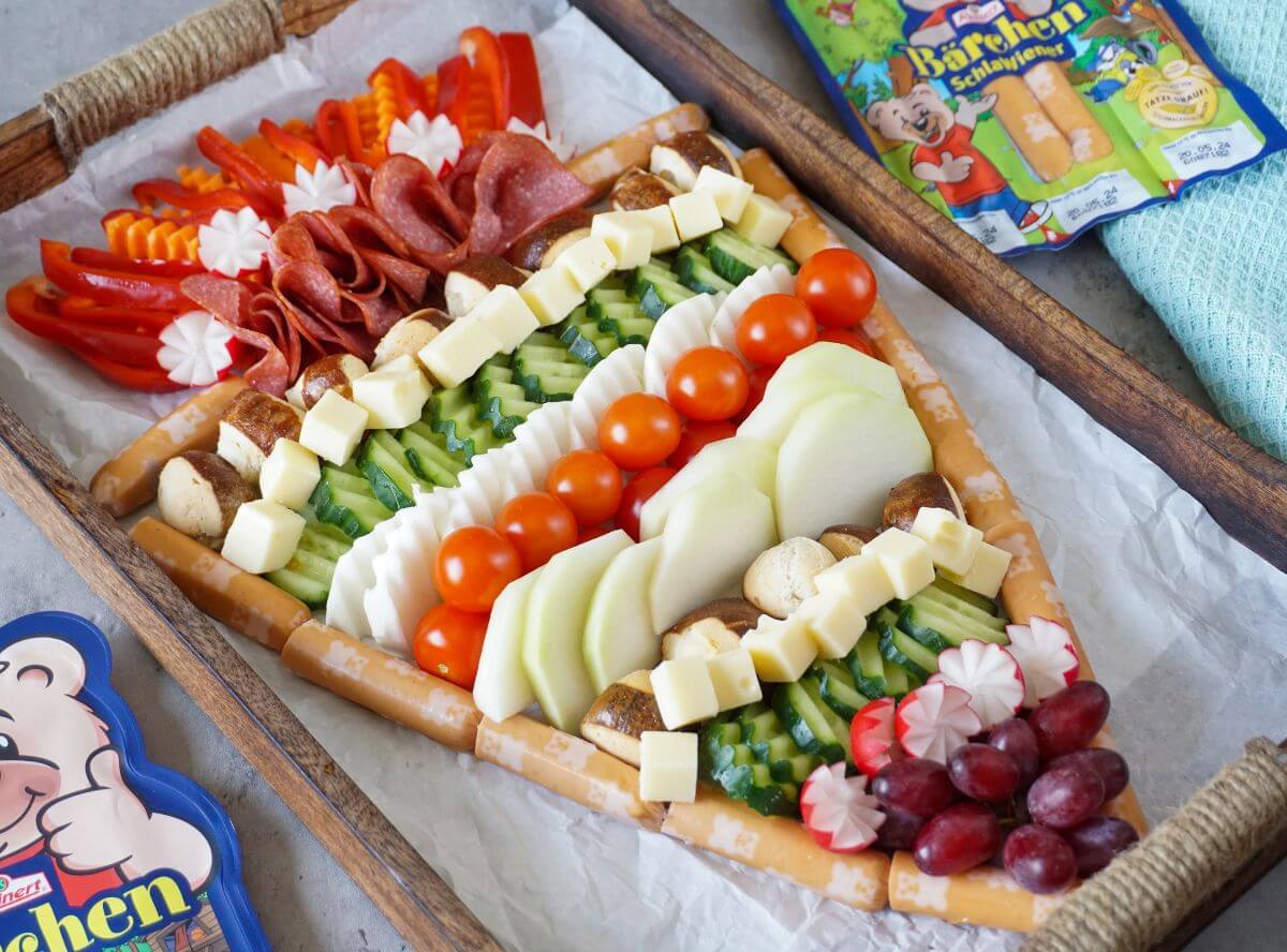 Herzhafte Fingerfood Schultüte Herzhafte Fingerfood Schultüte