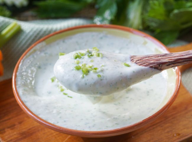 Herzhafter Hüttenkäse Dip Herzhafter Hüttenkäse Dip