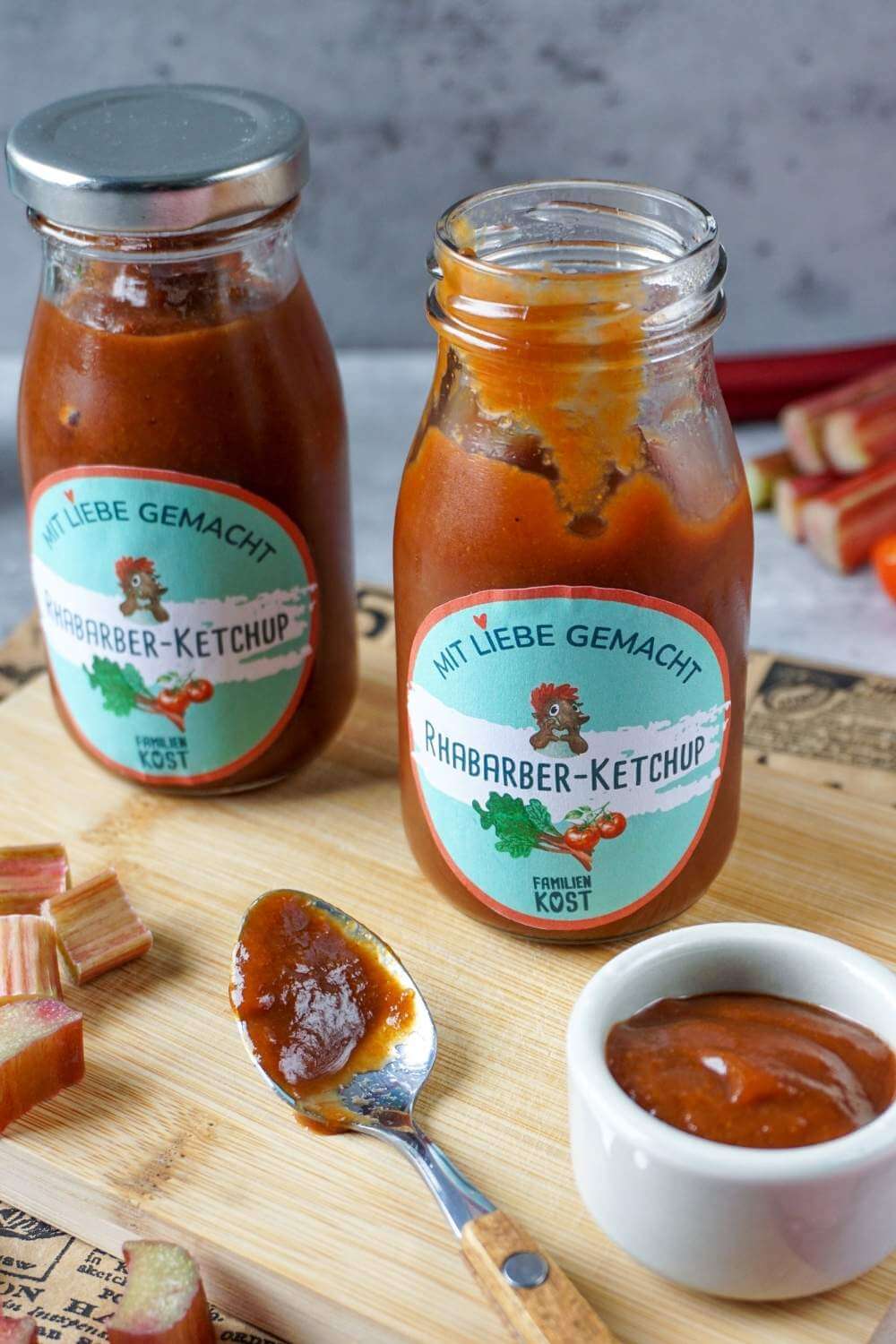 Rhabarber Ketchup Rhabarber Ketchup