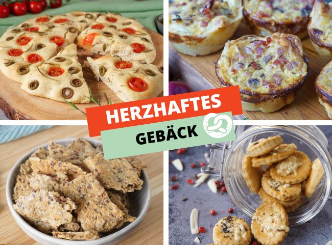 Herzhaftes Gebäck