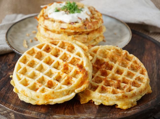 Herzhaftes Waffelrezept