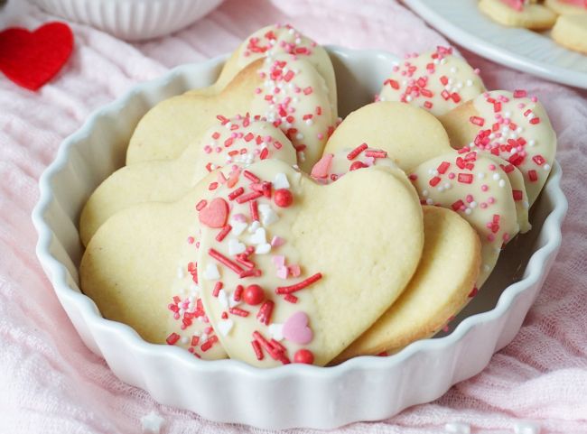 Herz-Kekse Liebe backen