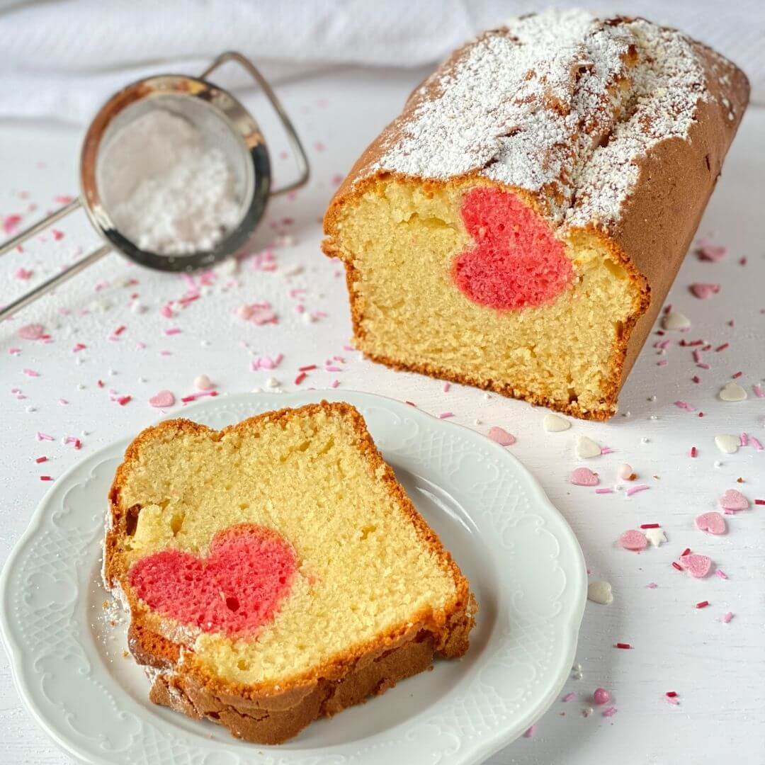 Herzkuchen zum Valentinstag backen