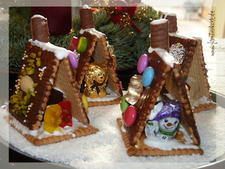 Hexenhaus aus Butterkeksen Hexenhaus aus Butterkeksen