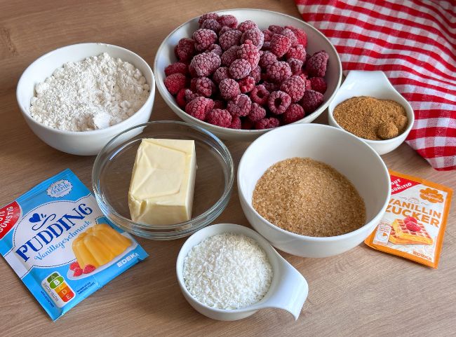 Himbeer Crumble Rezept