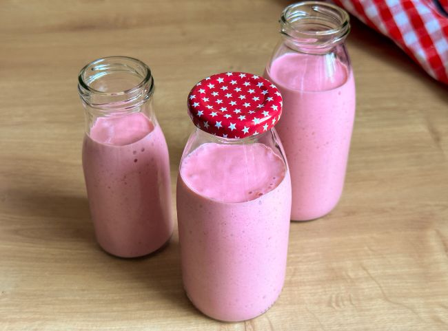 Himbeer Smoothie to go Himbeer Smoothie to go