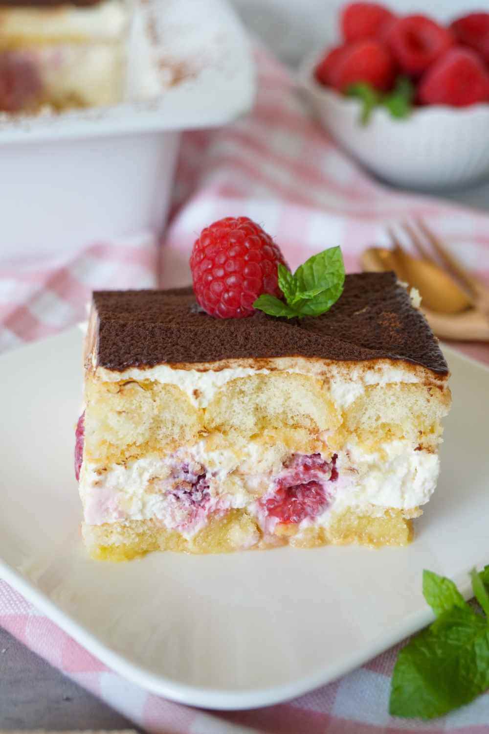 Himbeer-Tiramisu mit Quark und Mascarpone