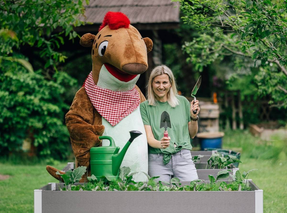 Ein Hochbeet für Kinder & Familie Ein Hochbeet für Kinder & Familie