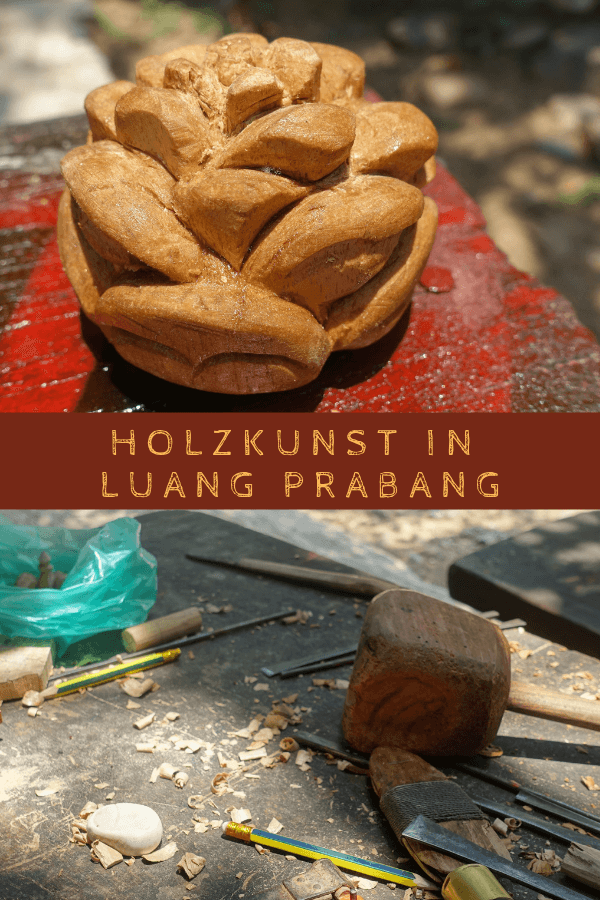 Holzschnitz-Workshop in Luang Prabang