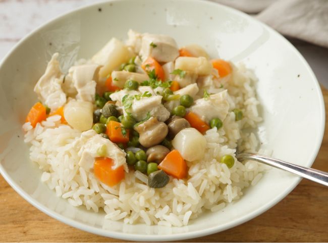HüHnerfrikassee Omas Art - Rezepte Suchen