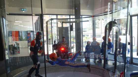 Indoor Sky Dive Gold Coast Australien Indoor Sky Dive Gold Coast Australien