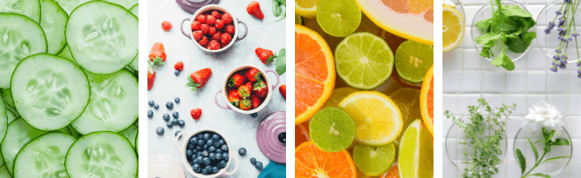 Infused Water Zutaten Infused Water Zutaten