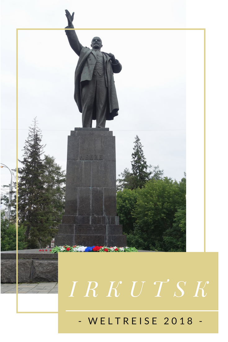 Lenindenkmal Irkutsk