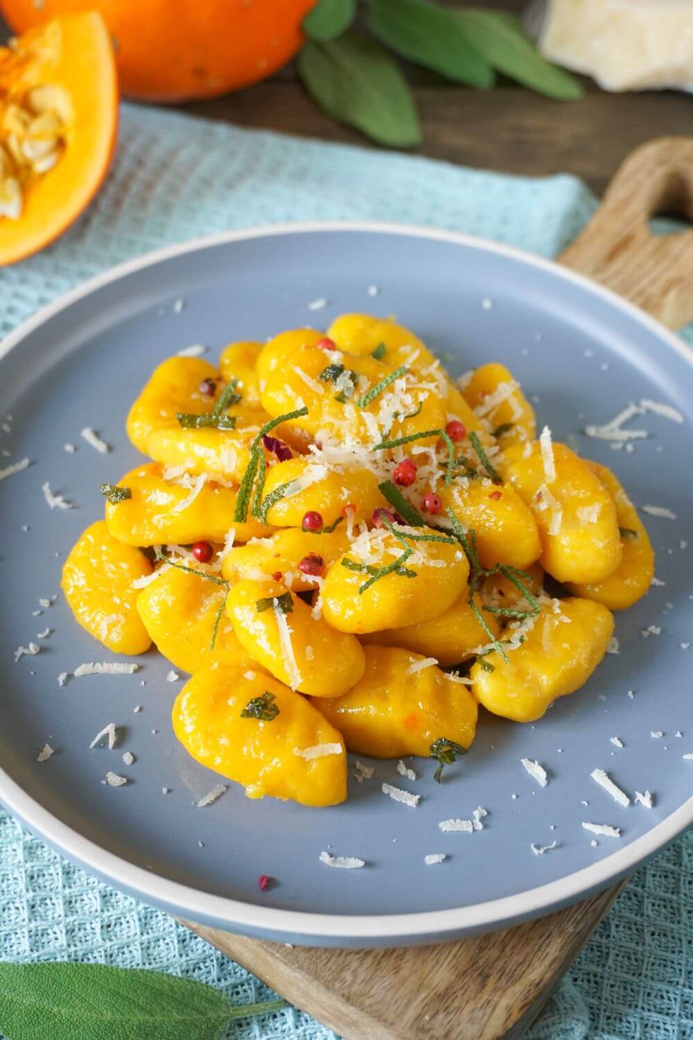 Kürbis Gnocchi selber machen