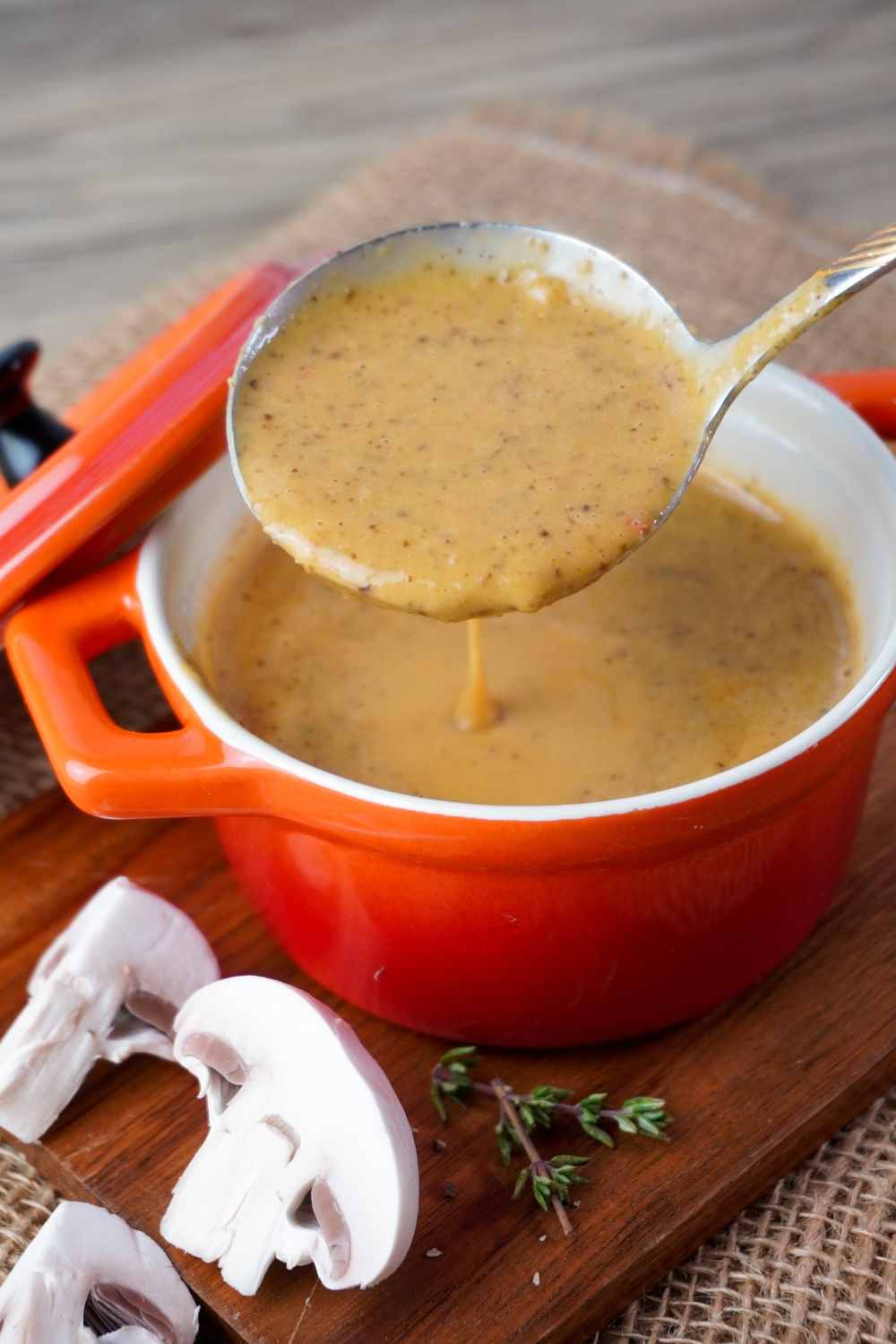 Jägersauce mit Pilzen