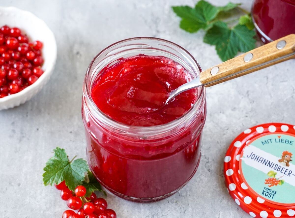 Johannisbeergelee aus dem Thermomix