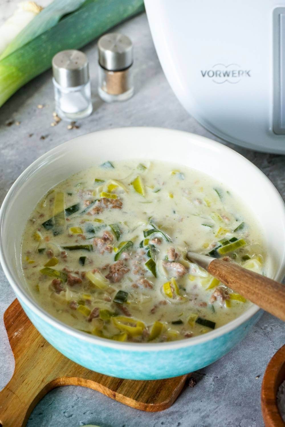 Käse-Lauch-Suppe Thermomix Rezept Käse-Lauch-Suppe Thermomix Rezept