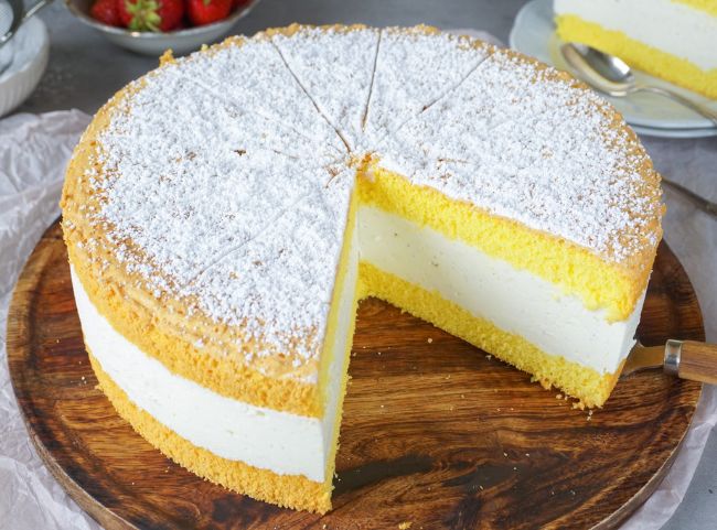 Käse-Sahne-Torte 