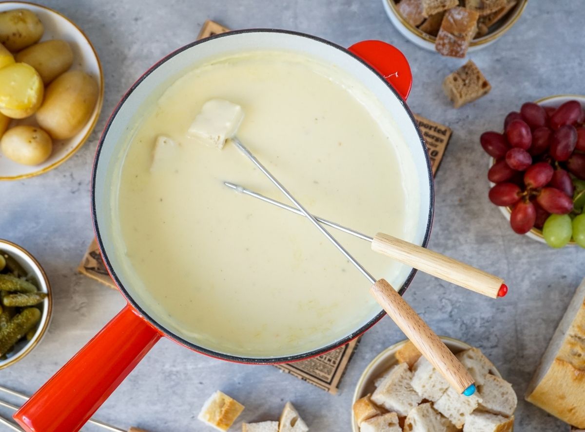 Käsefondue ohne Alkohol