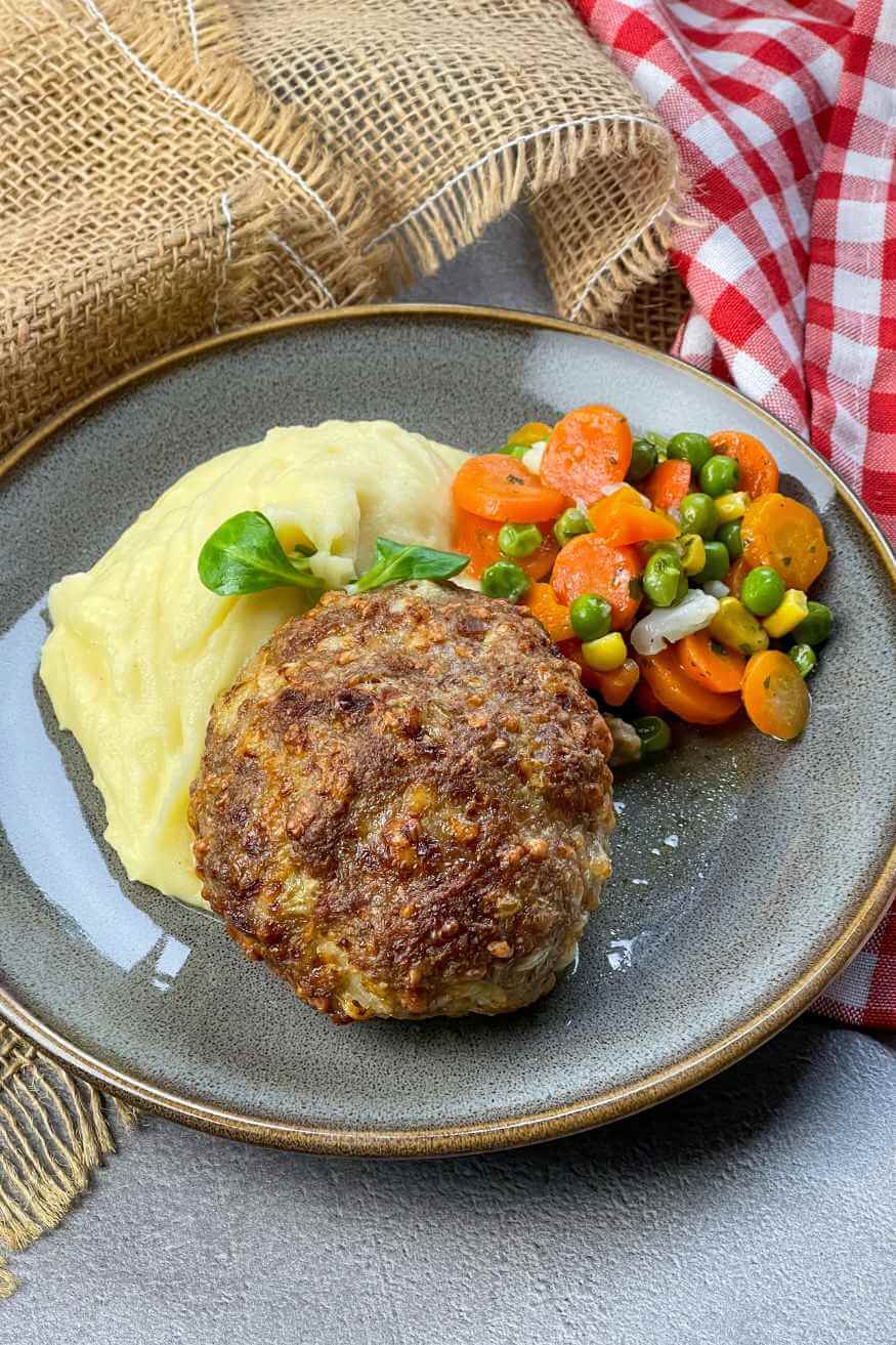 Käsefrikadellen Heißluftfritteuse Rezept