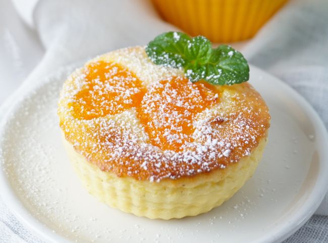 Käsekuchen-Muffins Heißluftfritteuse