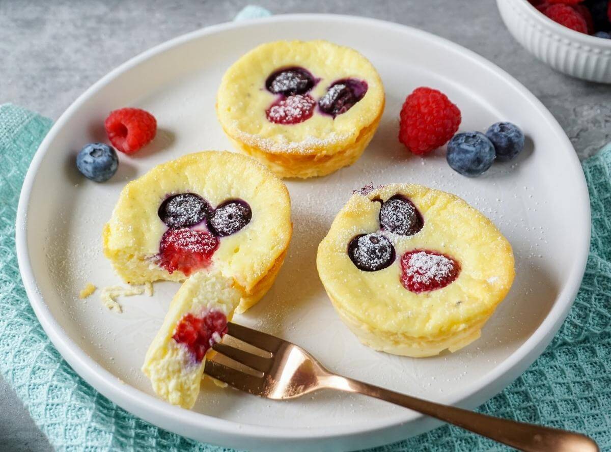 Käsekuchen-Muffins – Eine süße Kleinigkeit zum Vernaschen!