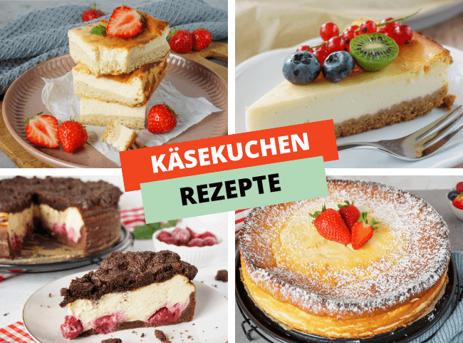 Die besten Käsekuchen Rezepte