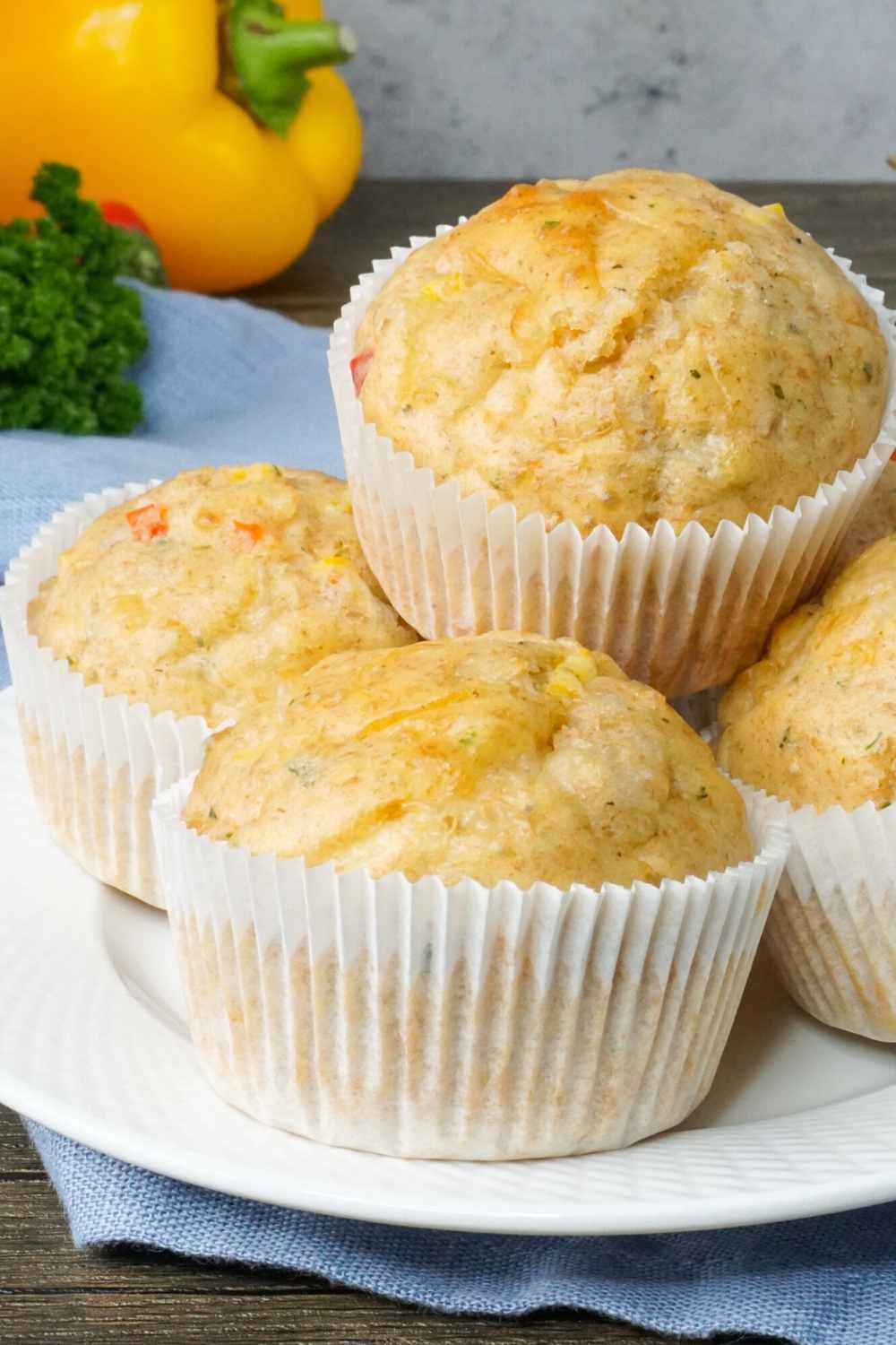 Herzhafte Käsemuffins