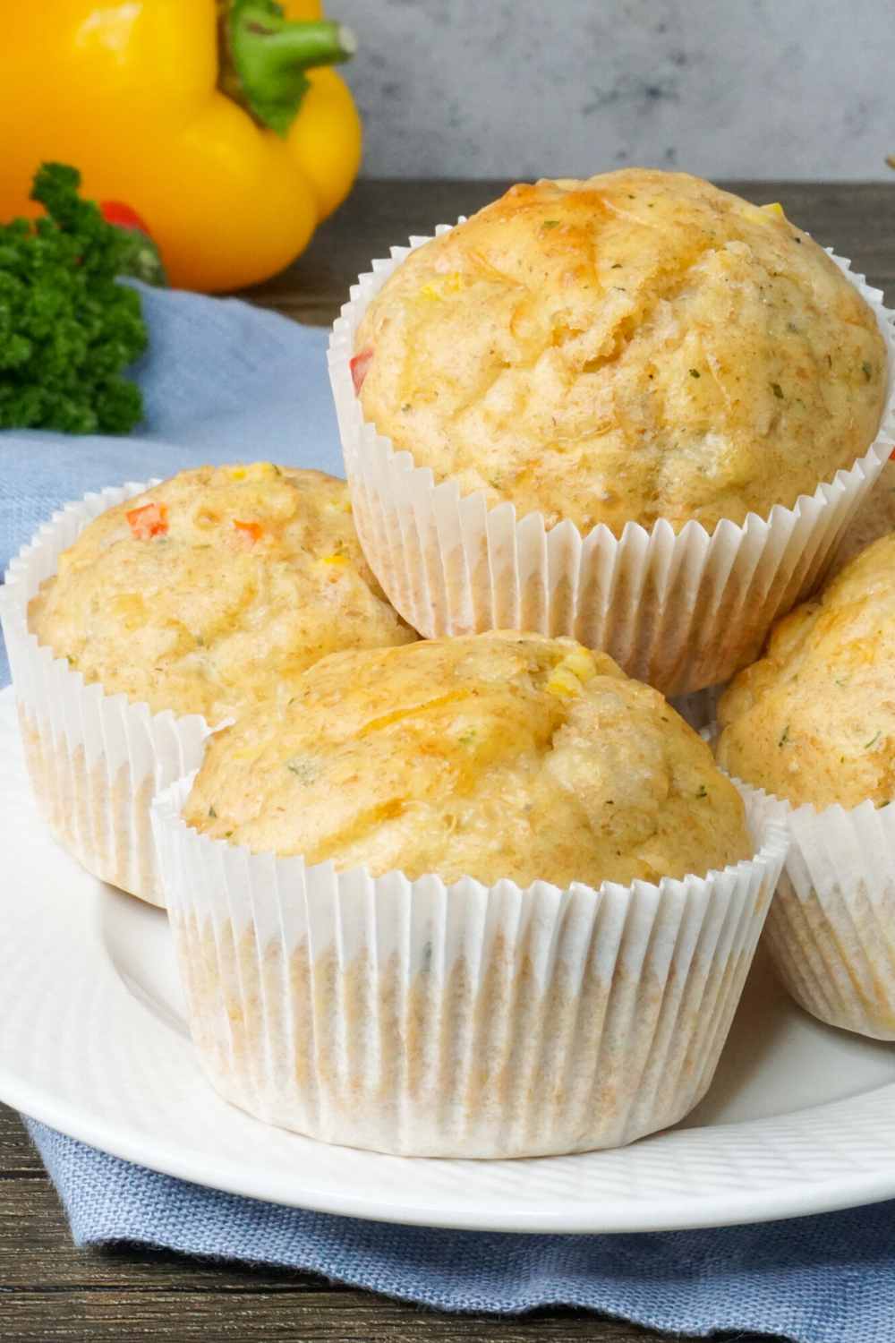 Herzhafte Käsemuffins