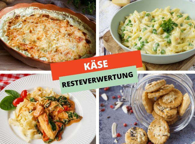 Käsereste verwerten