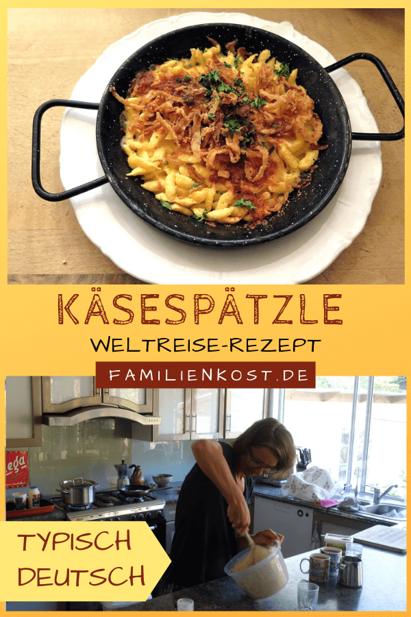 Käsespätzle - typisch deutsches Rezept Käsespätzle - typisch deutsches Rezept