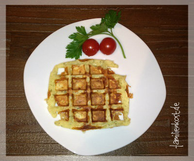Herzhafte Waffeln mit Käse Herzhafte Waffeln mit Käse