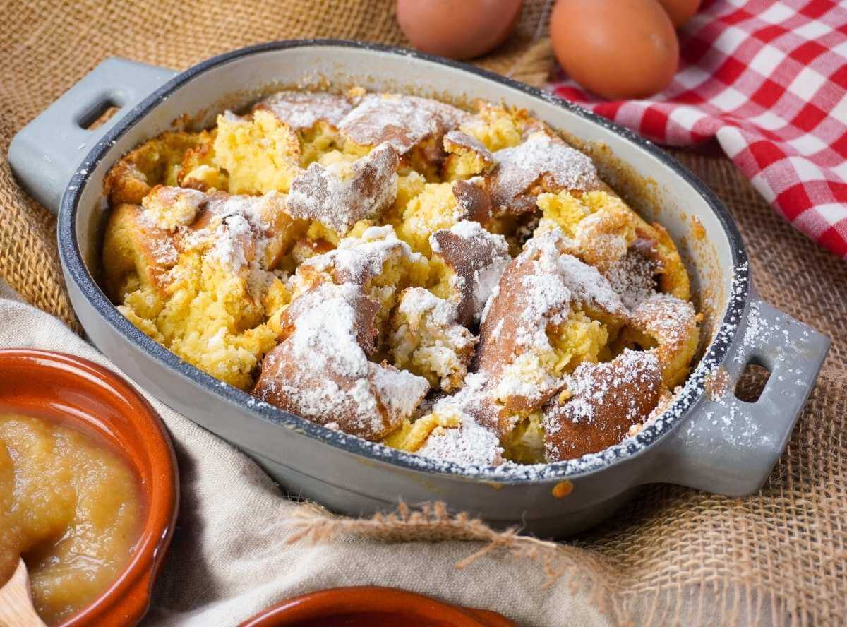 Kaiserschmarrn aus der Heißluftfritteuse