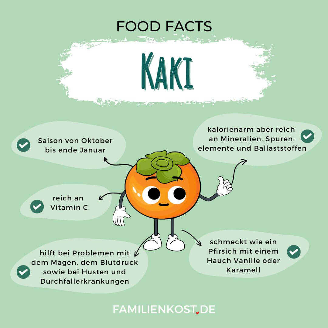 Kaki ist gesund