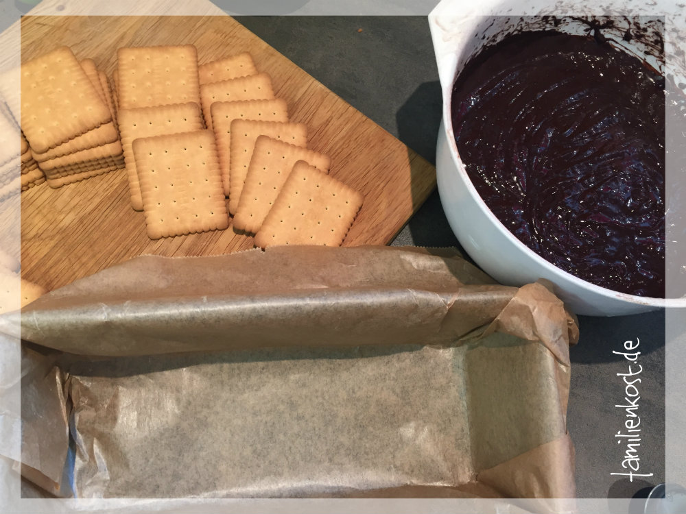 Kalter Hund Kekskuchen nach original DDRRezept