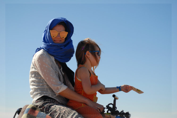 Kamelreiten in der Sahara Kamelreiten in der Sahara