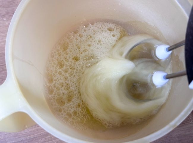 Karottenkuchen Eischnee
