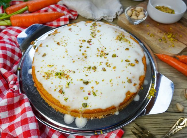 Karottenkuchen vegan