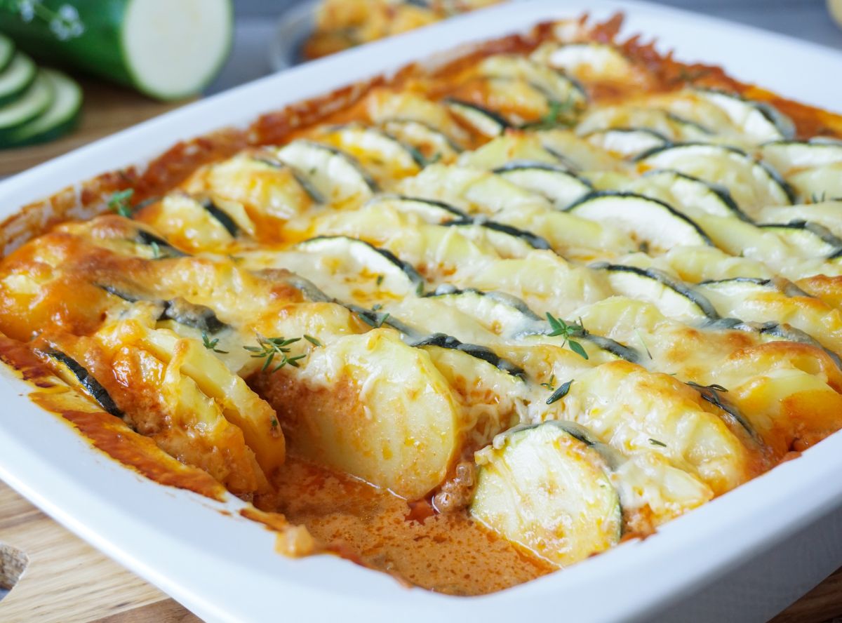 Kartoffel Zucchini Auflauf